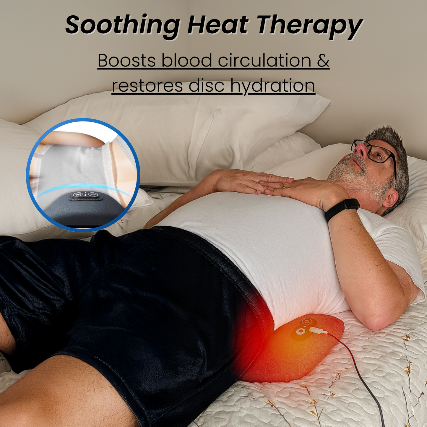 Triple Fusion Pillow for Back Pain Relief